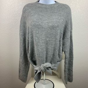 WAYF Light Grey Medium Sweater